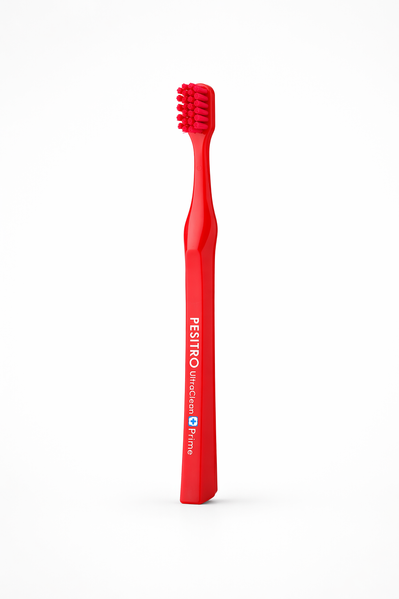 7680 Prime Ultra Soft | Szczoteczka dla dzieci 5&ndash;12 lat &ndash; czerwona